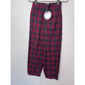 Edgehill Collection Boys Plaid Christmas Holiday Pants Sz 7 NWT